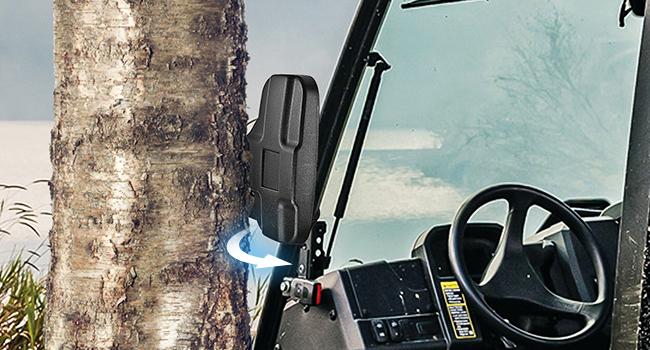 Nilight UTV Side Mirrors Universal Fit For 1.6in to 2in Roll Cages Nilight UTV Side Mirrors Universal Fit For 1.6in to 2in Roll Cages