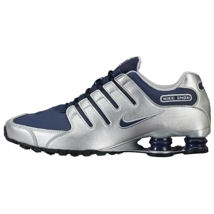 Nike Shox NZ 'Metallic Silver Midnight Navy' 378341-402