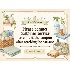 147 Please contact customer service to collect the coupon after receiving the package 147