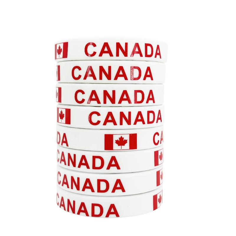 2026 World Cup commemorative silicone bracelet Mexico flag wristband bracelet