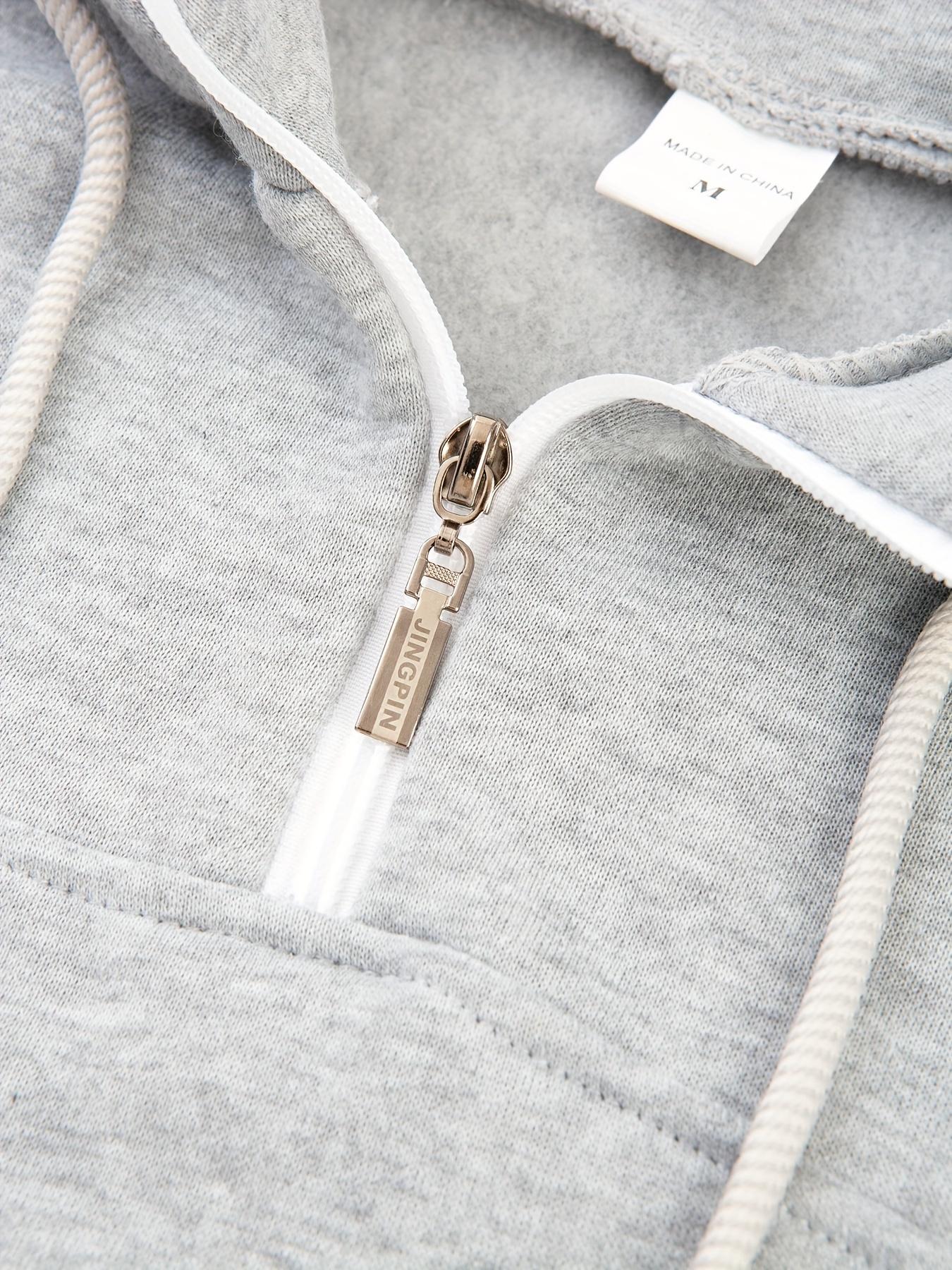 [Winter Warm Hoodie] Men's Heavyweight Hooded Sweatshirt - Winter Warm Pullover Hoodie, Casual Gym & Casual Attire, Machine Washable Solid Color Long Sleeve Hoodie for Men, Training & Outdoor Activities (Regular Fit, Autumn/Winter) - No Belt Loops/Ties