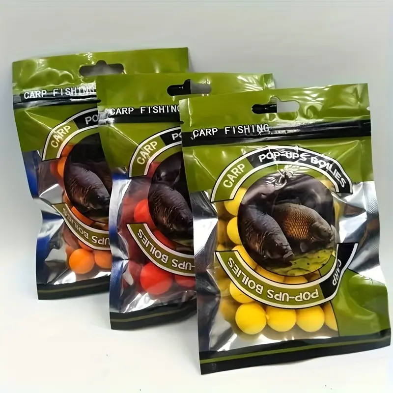 10pcs Effective Carp Bait Natural Corn Fragrance + Powerful Fish Attraction Formula Freshwater Fishing Carp Bait High Sensitivity Fishing Accessories Carp Ball Bait Carp Fishing Equipment Fishing Tackle