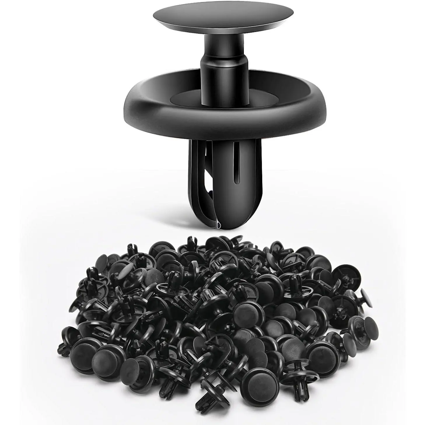 Nilight 40PCS Nylon Anti-Corrosion Engine Under Cover Push-Type Retainer Clips - Automotive Repair Tools and Gadgets, Secure Fix Fastener Rivets for Trucks, Buses, Caravans, Replaces 90467-07201 OEM Parts, Reusable