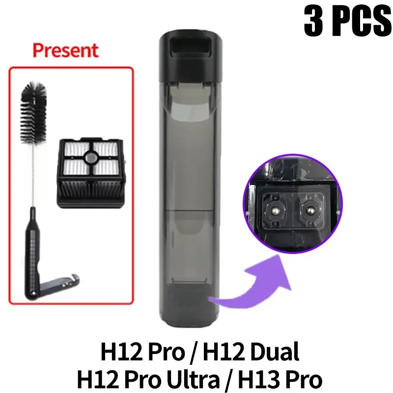 Clean Water Tank Replacement Parts Compatible with Dreame H12 Dual,H12 Pro Wet/Dry Vacuum
