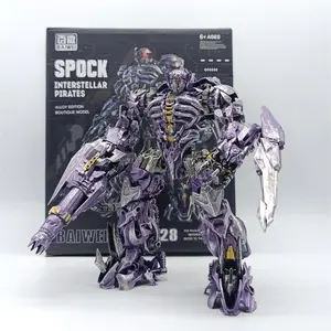Shockwave Alloy Figure Baiwei TW1028 Transformable Model Toy Movie Version Variable Robot