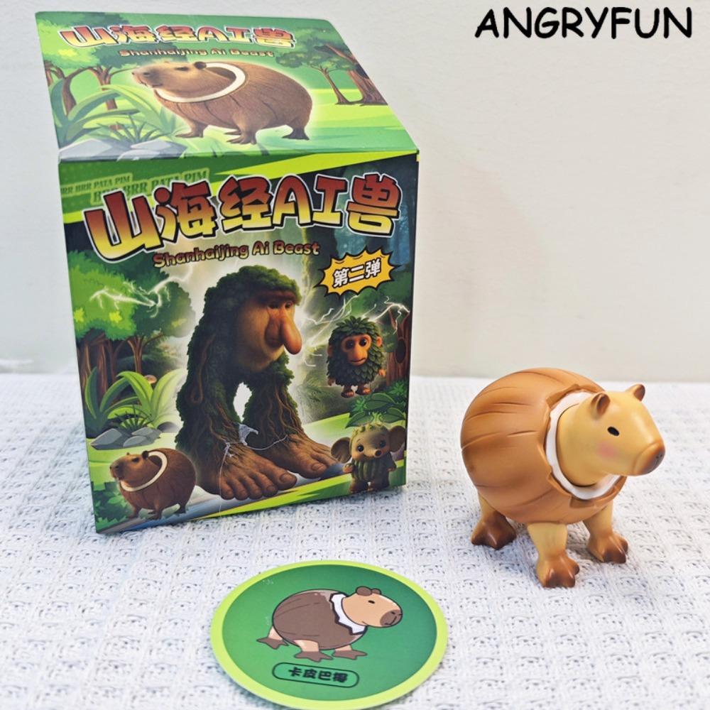 ANGRYFUN Quirky Shanhaijing Hybrid Beast Blind Box Figure – Collectible Art Toy, Mini Desk Figurine Surprise Gift for Kids, Boys & Girls