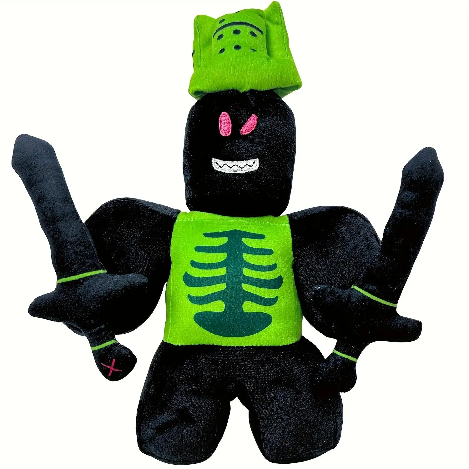 [Forsaken Plush] Forsaken Chance Plush, Green Knight Plush. Soft and Adorable Doll Design, Ideal as a Birthday or Holiday Gift