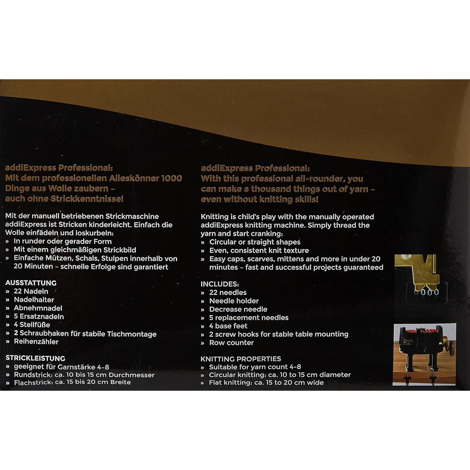 -Express Professional Knitting Machine