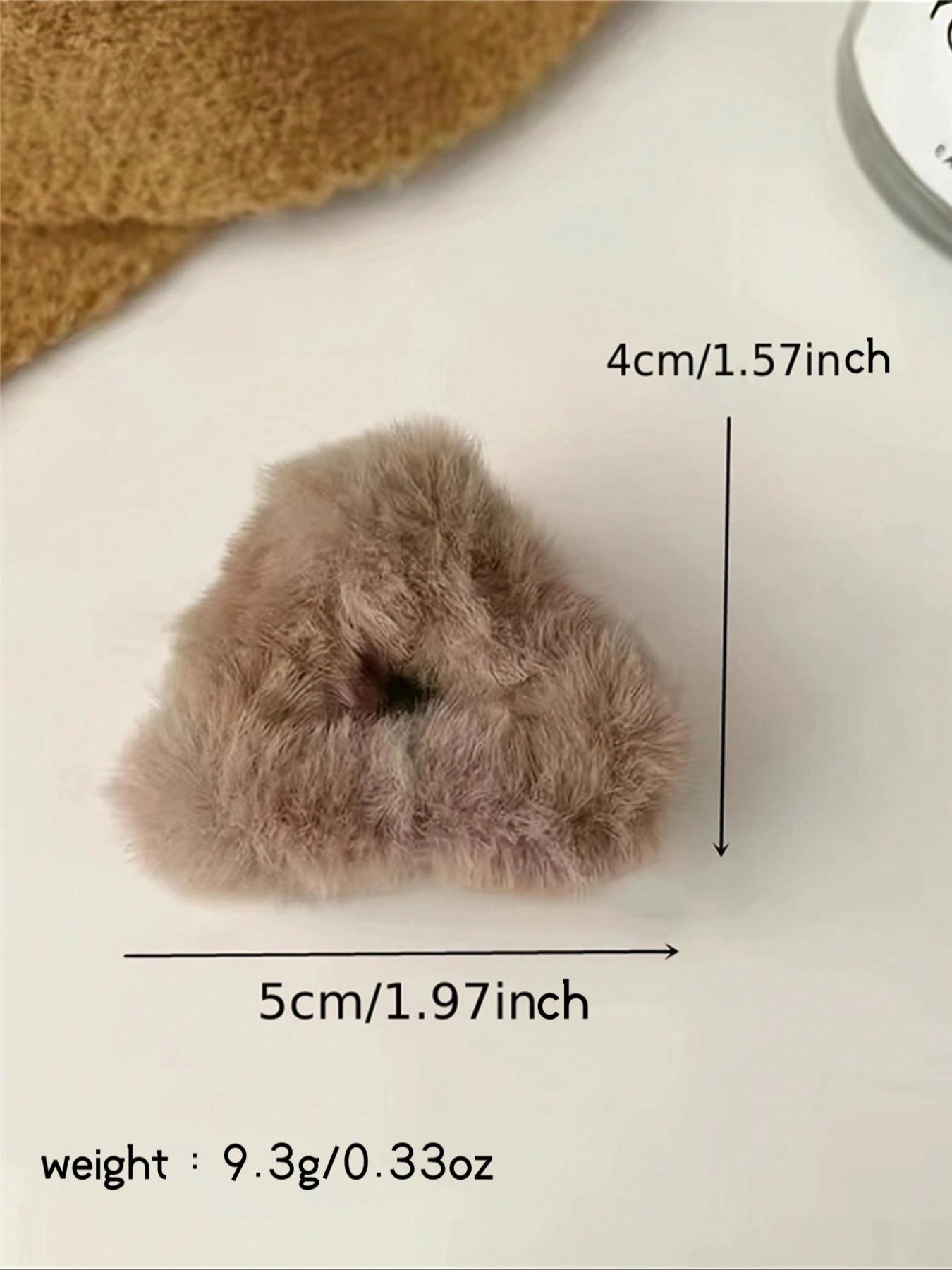 Cute Cat Ear Hair Clip Set for Women, Small Fluffy Triangle Barrettes, Perfect for Half Updo, Princess Style, Daily Wear