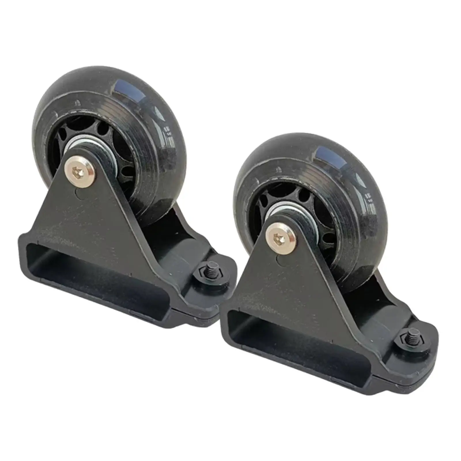 2 Trundle Wheels, Easy-To-Carry Leveling Casters, Portable Gradient Balance Rods, Ideal for Mobility & Stability Needs