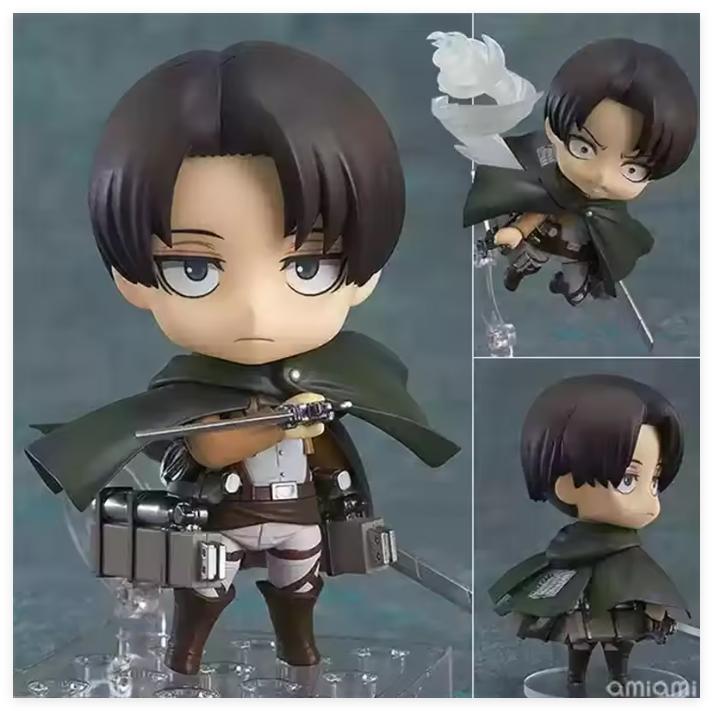 In Stock  Armin Arlert Anime Girl Figure Levi Ackerman Action Figure Shingeki No Kyojin Figurine Model Doll Toys Gift