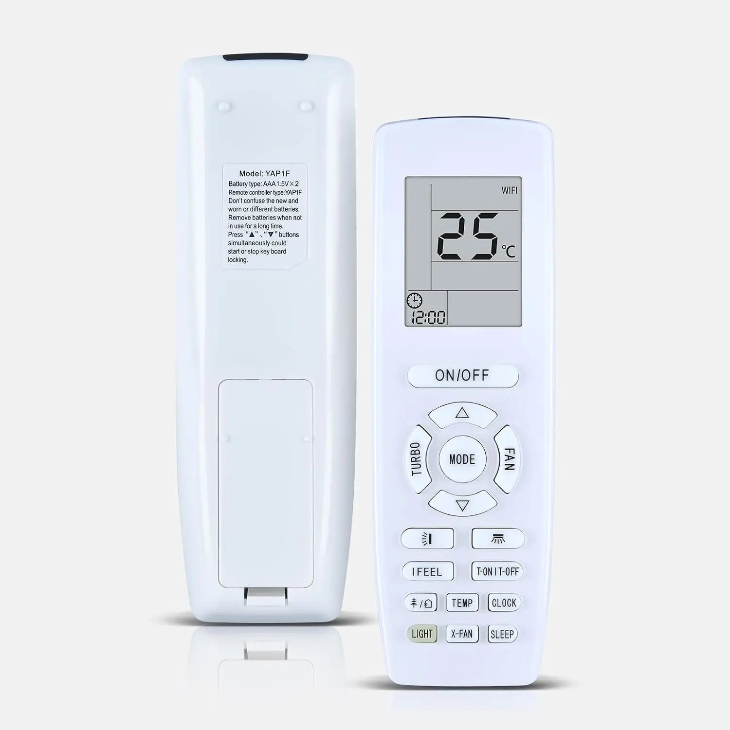 YAP1F  Remote Replace for GREE Air Conditioner Remote Control YAP1F YV1L1 YB1F2 YB1FA