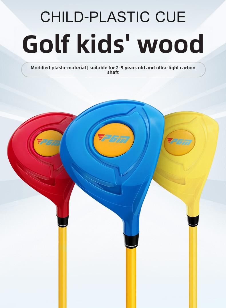 Children's Plastic Golf Club - Driver (No.1 Wood) - Beginner Practice Equipment for Boys and Girls - Ultra-Light Carbon