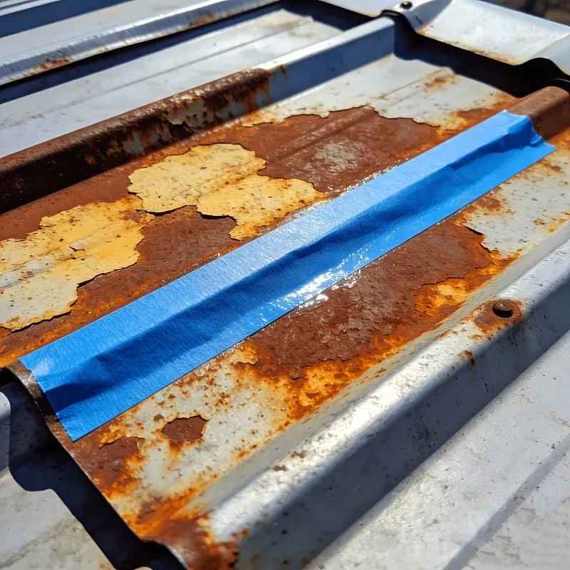 Waterproof Tape for Metal Surfaces and Roofs, Leak Proof and Rust Proof Adhesive, Per Roll for Insulation and Temperature Control