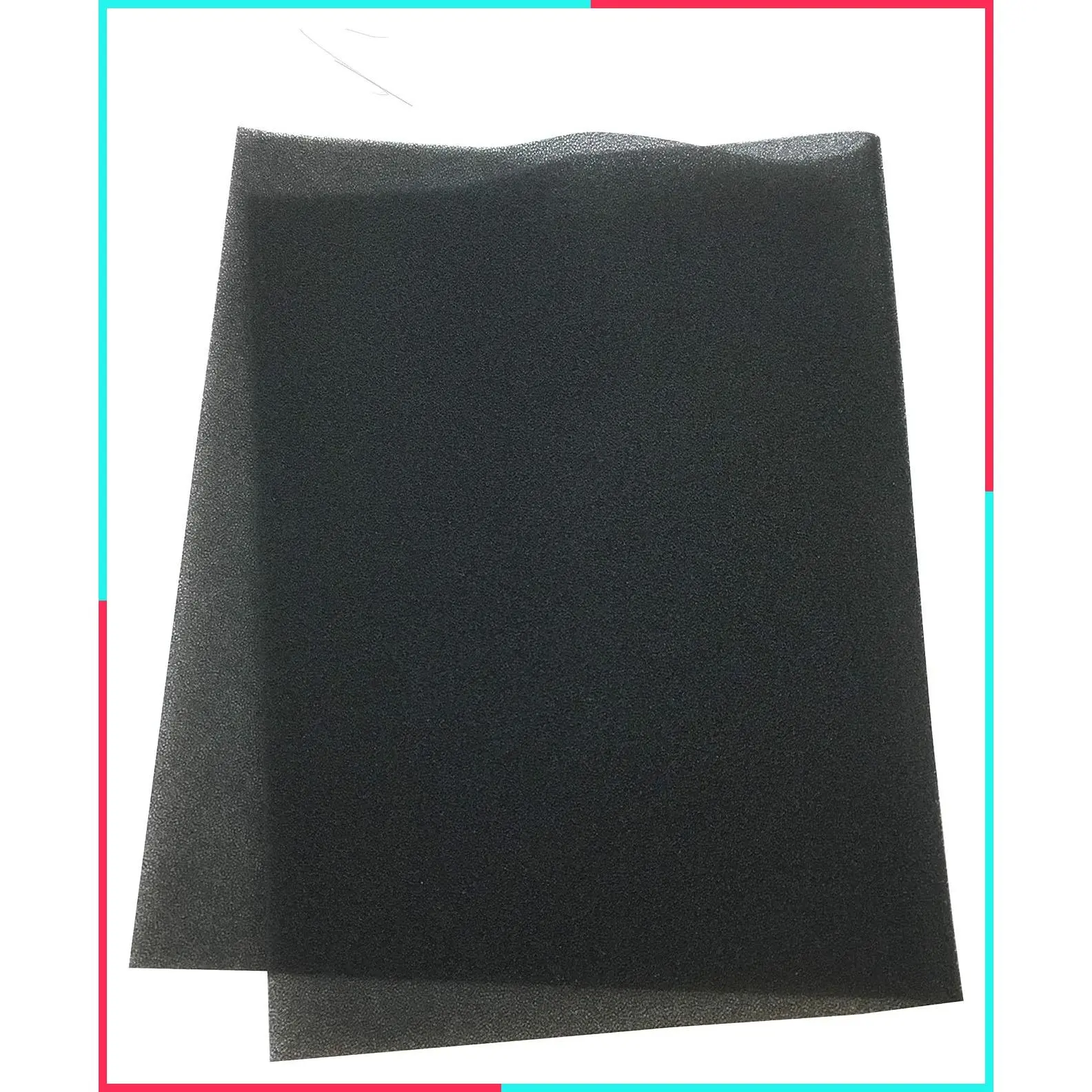 Open Cell Foam Air Conditioner Filters, 15 x 24 x 3/16 Inch