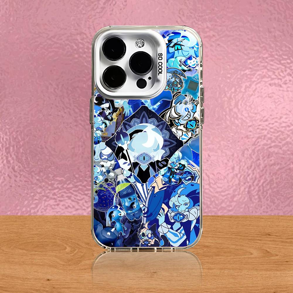 Shadow Milk C-Cookie R-Run Phone Case For iPhone 17,16,15,14,13,12,11,Pro,Max,Plus,Air,Mini,SE4 White Matte Shockproof Cover