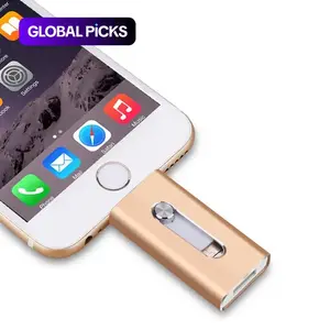 4-in-1 Flash Pen Drive, Portable Memory Stick, Encrypted Thumb Drive, USB Flash Drives, Photo Stick with Micro USB OTG, External Storage for Android Phones and PCs