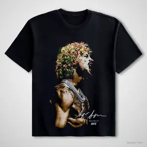 Vintage Oversized Graphic Tee Sean O'Malley Suga Fighter Shirt MMA Streetwear Unisex T-Shirt Fight Night