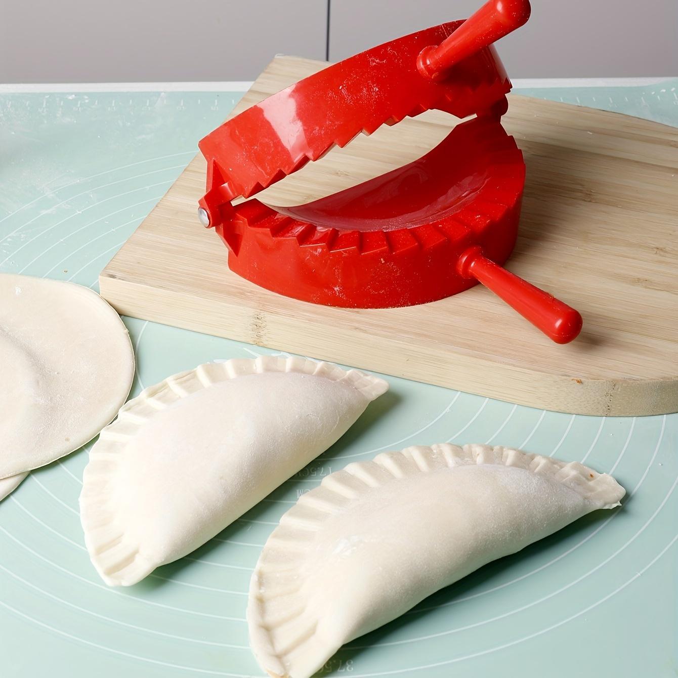 1 Count Plastic Dumpling Maker Mold - Easy Hand-Made Dumpling Tool, Practical Kitchen Supply for Home Cooking