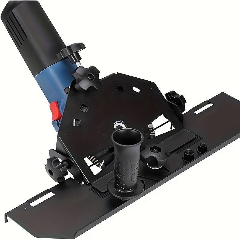 Manual Tile Cutter, 45 Degree Angle Chamfering Tool, Adjustable Angle Grinding Tool Stand for 100/115/125 Angle Grinding Tools, Easy Tile Cutting