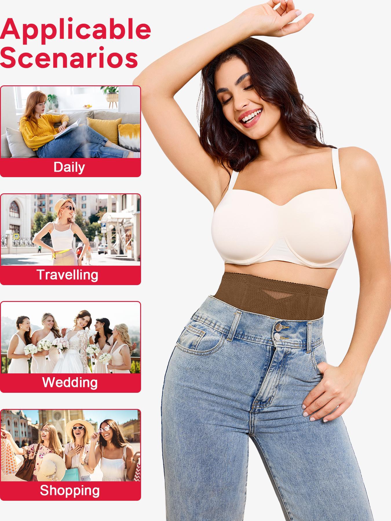 Women's Solid Sheer High Waist Shapewear Shorts, High Stretch Tummy Control Shaper, Ladies Shapewear Bottoms Underwear for Daily Wear