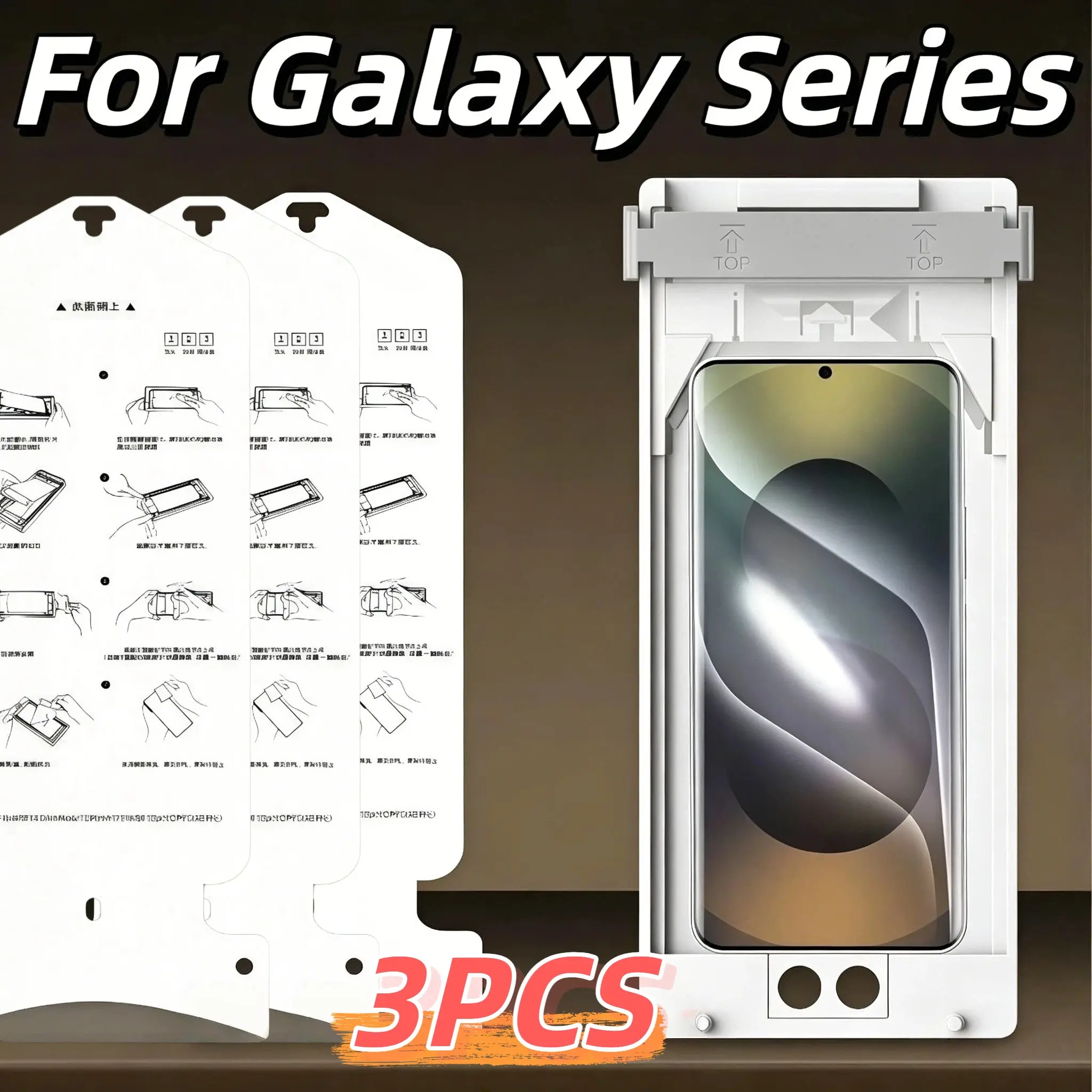 Samsung Galaxy S21 Ultra/s22 Ultra/s23 Ultra/s24 Ultra/s25 Ultra Screen Protector Film, HD Clear Anti-Scratch Durable Protective Cover, Accessories