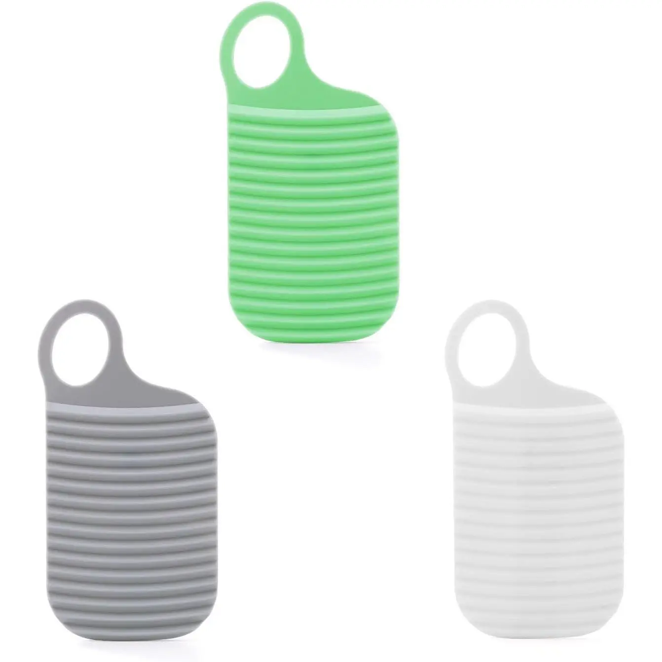 3 Pack Mini Washboard Portable Hand-held Wash Board for Underwear Delicates Laundry Scrubbing Spotless Clothes Washing Outdoor Indoor Kitchen Home Household