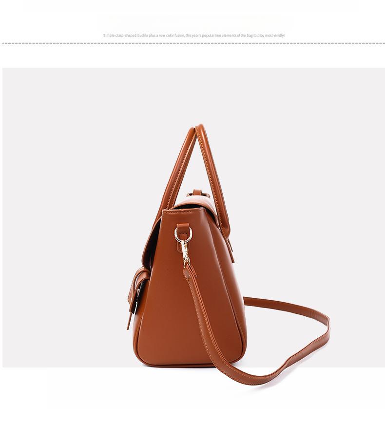 Vintage Handheld Tote Bag, New Large-Capacity Briefcase for Women, Suitable for Business Trips and Commuting