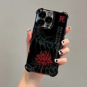 Tokyo Anime Ghoul Phone Case for iPhone 17 17Air 16, 15, 14, 13, 12, 11 Pro Max, X, XS Max, S26 S25 S24 S23 S22 cases, Shockproof Transparent Soft Back Cover Protection Protective Animal Colorful Personalized Smartphone Cellphone Casing Screen Protector,,