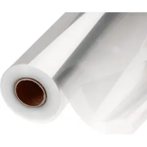 Clear Cellophane Wrap Roll 34.5" Wide x 220 Ft Long, 3 Mil Thick Plastic Transparent Cello Wrapping Paper for Gift Baskets, Flower Bouquets, Large Cellophane Sheets for Arts & Crafts Food Safe
