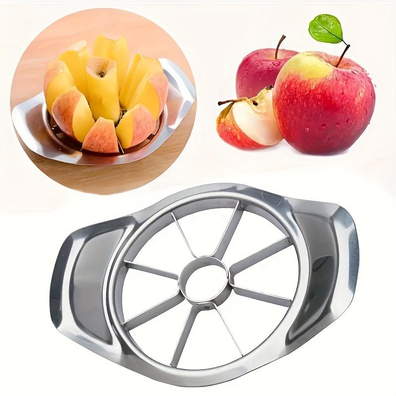 1pc Apple Slicer, Reusable Apple Corer, Kitchen Apple Divider, Creative Fruit Cutter, Stainless Steel Fruit Slicer, Kitchen Gadget, Kitchenware, Kitchen Tool