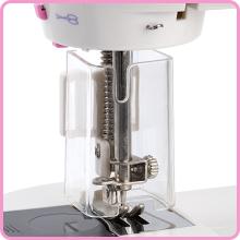 Compact Portable Sewing Machine, Portable Two Speed Sewing Machine with Needle Guard for Beginners, Women, Traveling, Home Use for Crafts, Mending, DIY Projects - Easy to Use, Comes with User's Manual  Q
