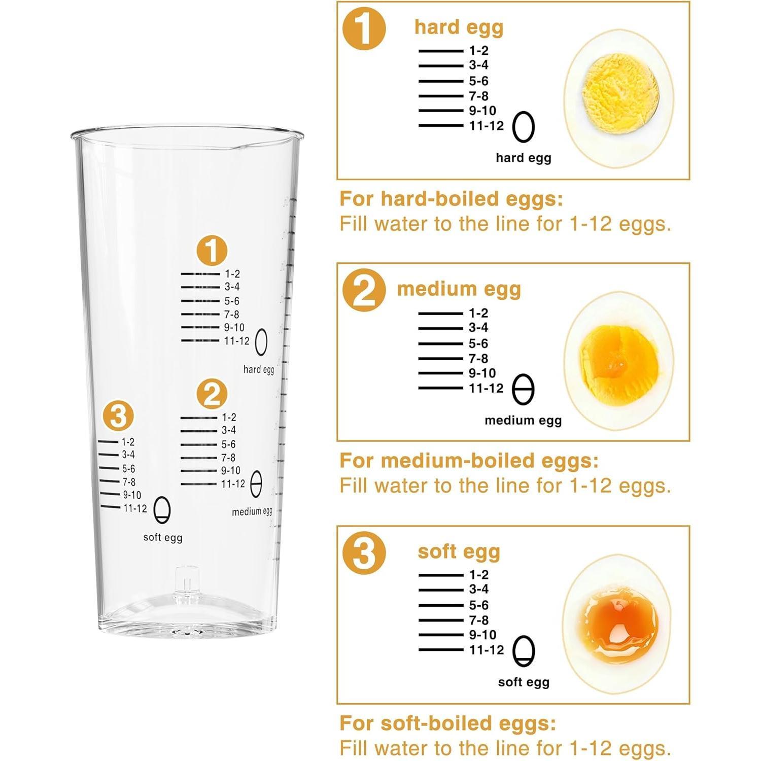 Rapid Egg Cooker Electric 12 Eggs Capacity, Soft, Medium, Hard Boiled, Poached, Omelet Maker Egg Poacher & Vegetable Steamer, Tray(Grey) Rapid Egg Cooker Electric 12 Eggs Capacity, Soft, Medium, Hard Boiled, Poached, Omelet Maker Egg Poacher & Vegetable Steamer, Tray(Grey)