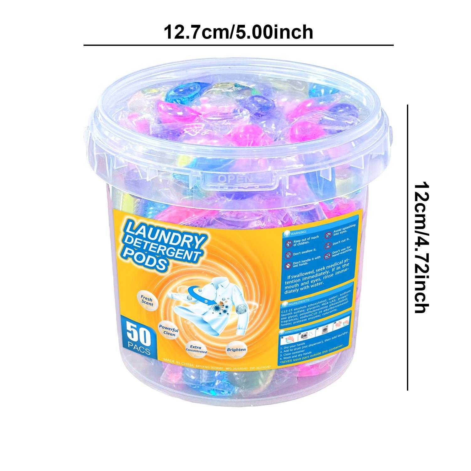 Laundry Beads, 50pcs/box Long Lasting Fragrance Laundry Beads, Deep Cleaning & Deodorizing Laundry Detergent Beads, Laundry Tools & Accessories, Laundry Products