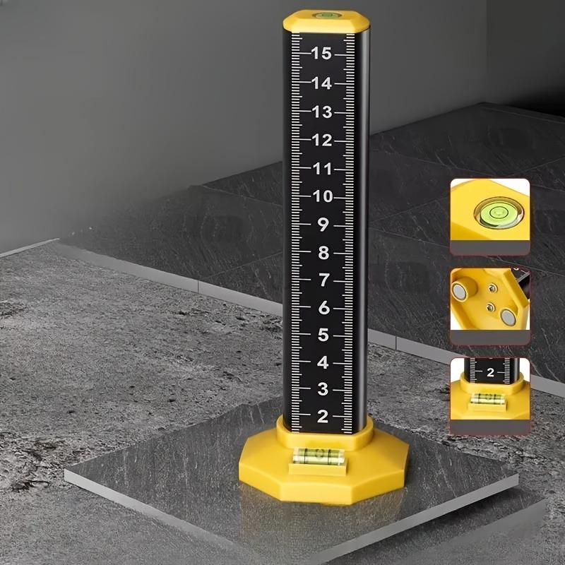 Heavy-Duty Leveling Tool with Laser Line, Ideal for Tile Installation Ceiling Floor Wall Professional Contractor DIY Projects