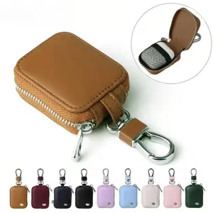 Portable Leather Earphone Shell - Anti-Drop Shockproof Storage Bag for Earbuds, Sports & Outdoor Use Headphone Accessory