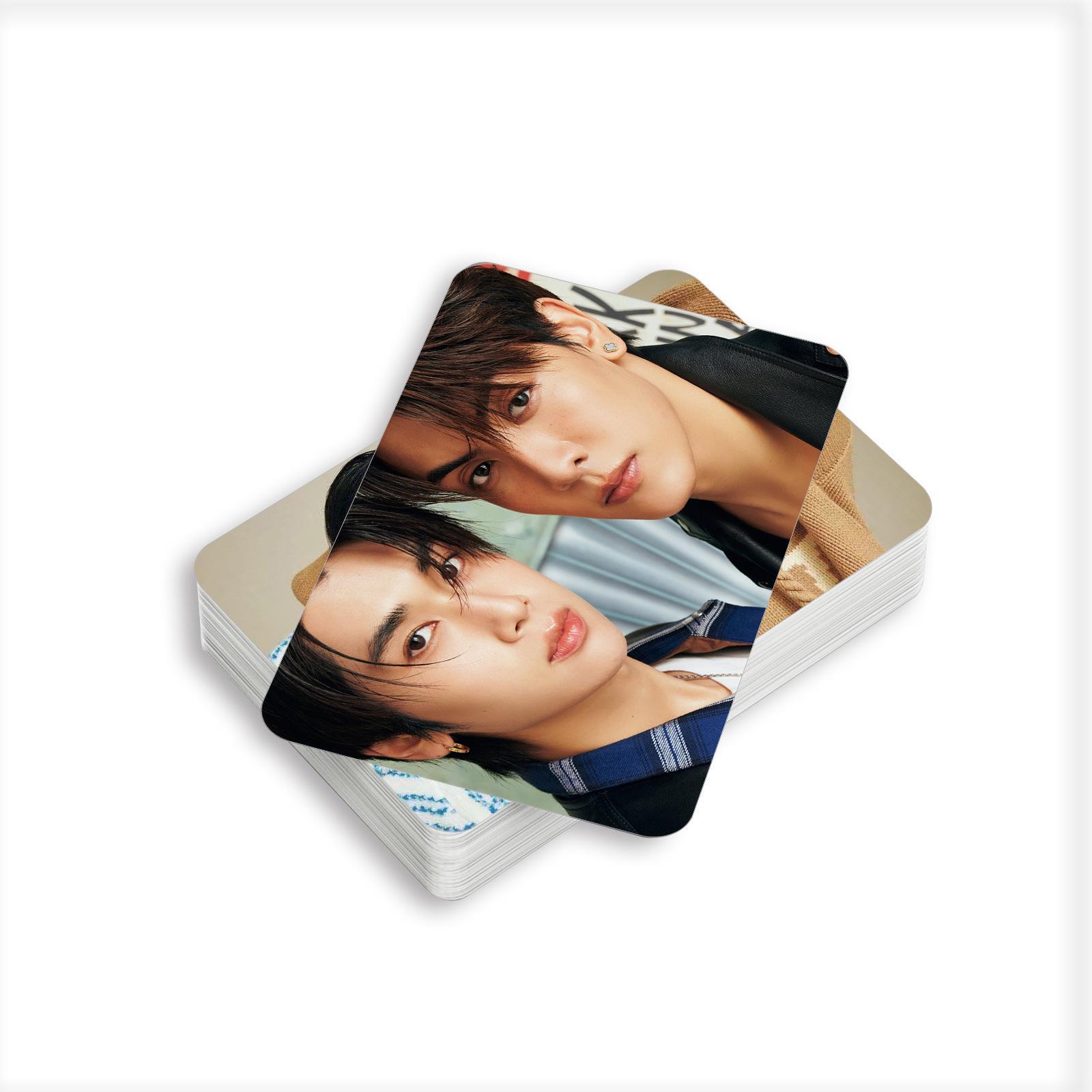 96 Pcs/Set Thai Star JoongDunk Laser Lomo Card Dunk and Joong Characters 3 Inches HD Photocard Stickers for Fans Collection Gift