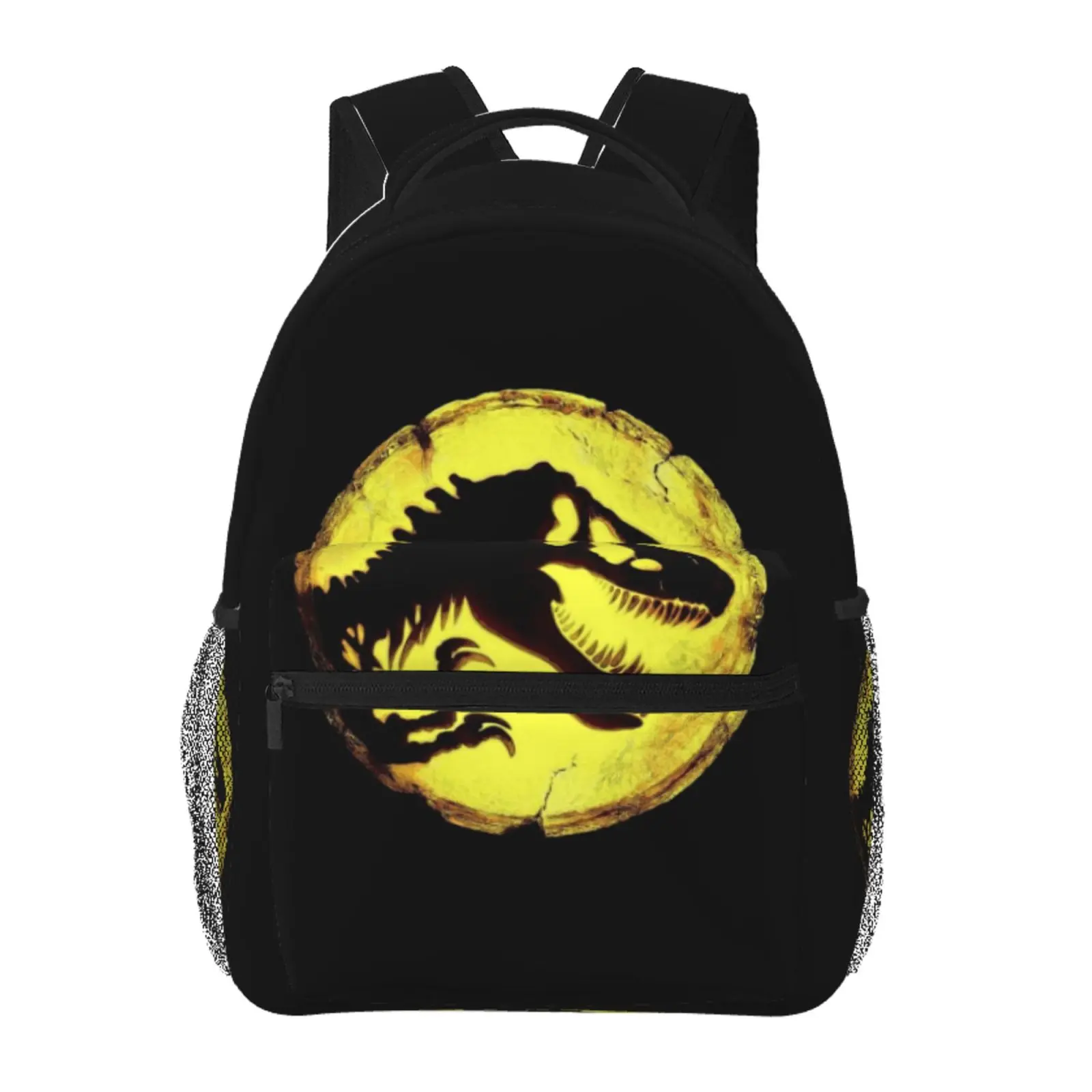 Anime Jurassic Park Printed Backpack, Cute School bag for Girls Boys Teens, Cartoon Backpacks Kawaii Kids Lightweight backpack with adjustable straps Bookbag, Travel, School, College, Work, Backpack, Daily Use