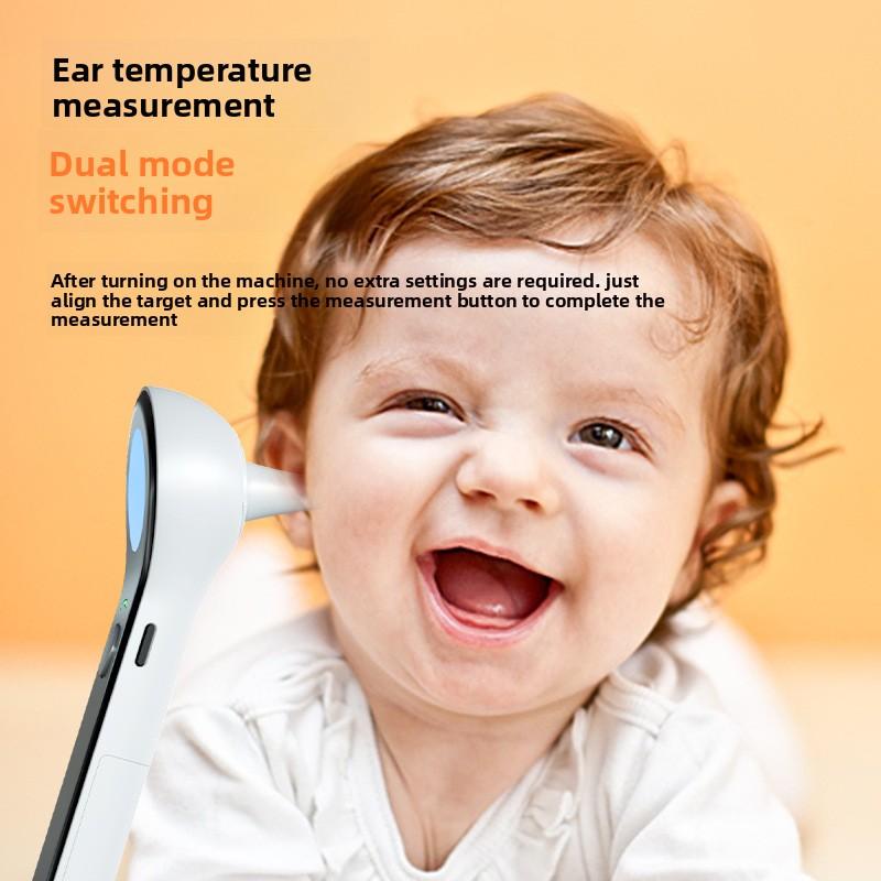 English version of the handheld home-use ear thermometer for pets, sensor thermometer, temperature gauge