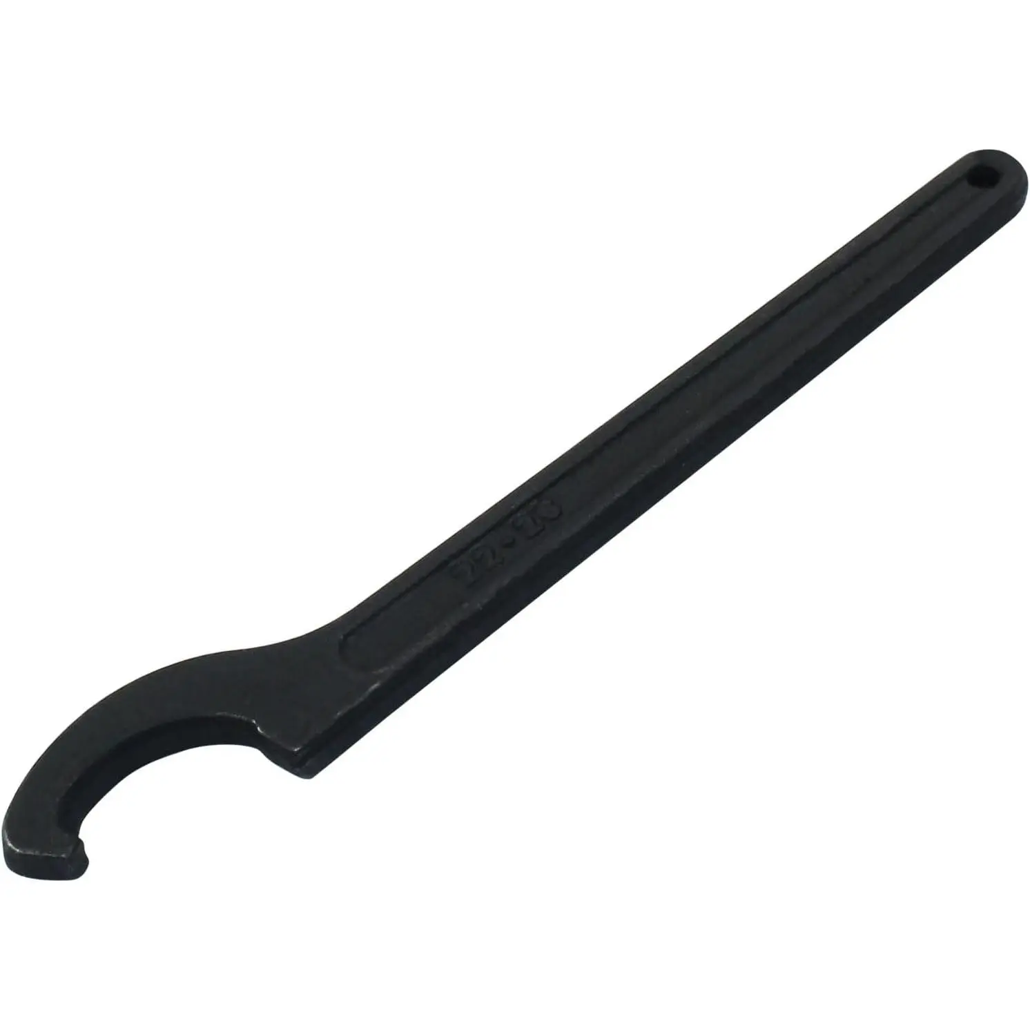 C Hook Spanner Wrench, 22-26mm | Round Nut,  Coilover Spanner Wrench, Black Adjustment Hook Wrench Tool, Carbon Steel