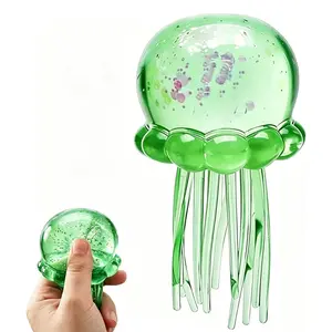 Jellyfish Squeeze Toys, Relieve Stress, Slow Rise Squishy, Ultra Moldable, Sensory Toy for Adults, Perfect for Relaxation and Fun