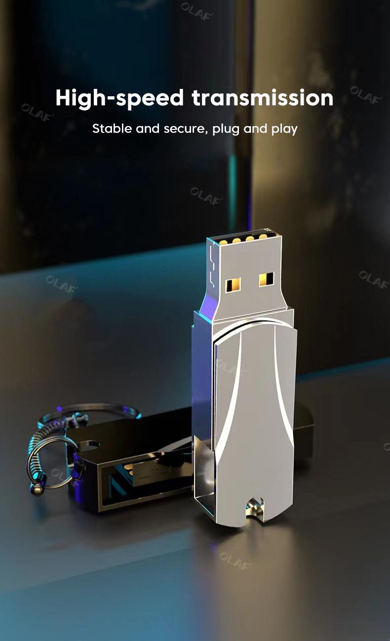 USB 3.0 Flash Drive 512GB 1T 2T Hihg Speed Pen drive Pendrive Waterproof Memory Stick Pen Drive Flash U Disk gifts 256GB