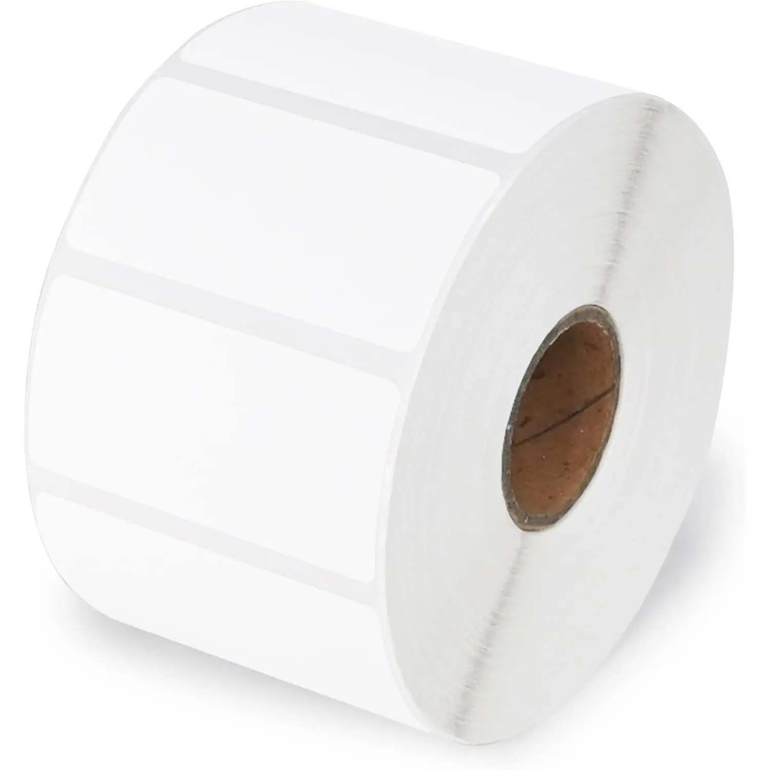 2"x 1" White Direct Thermal Barcode Labels, Shipping Label, Compatible with Zebra & Rollo Label Printer, 1300 Labels of Roll (1 Roll)