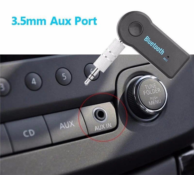 2 in 1 wireless Bluetooth 5.0 receiver 3.5mm jack for car music audio aux A2DP headphone transmitter adapter reciever handsfree Convenient for Outdoor Travel.