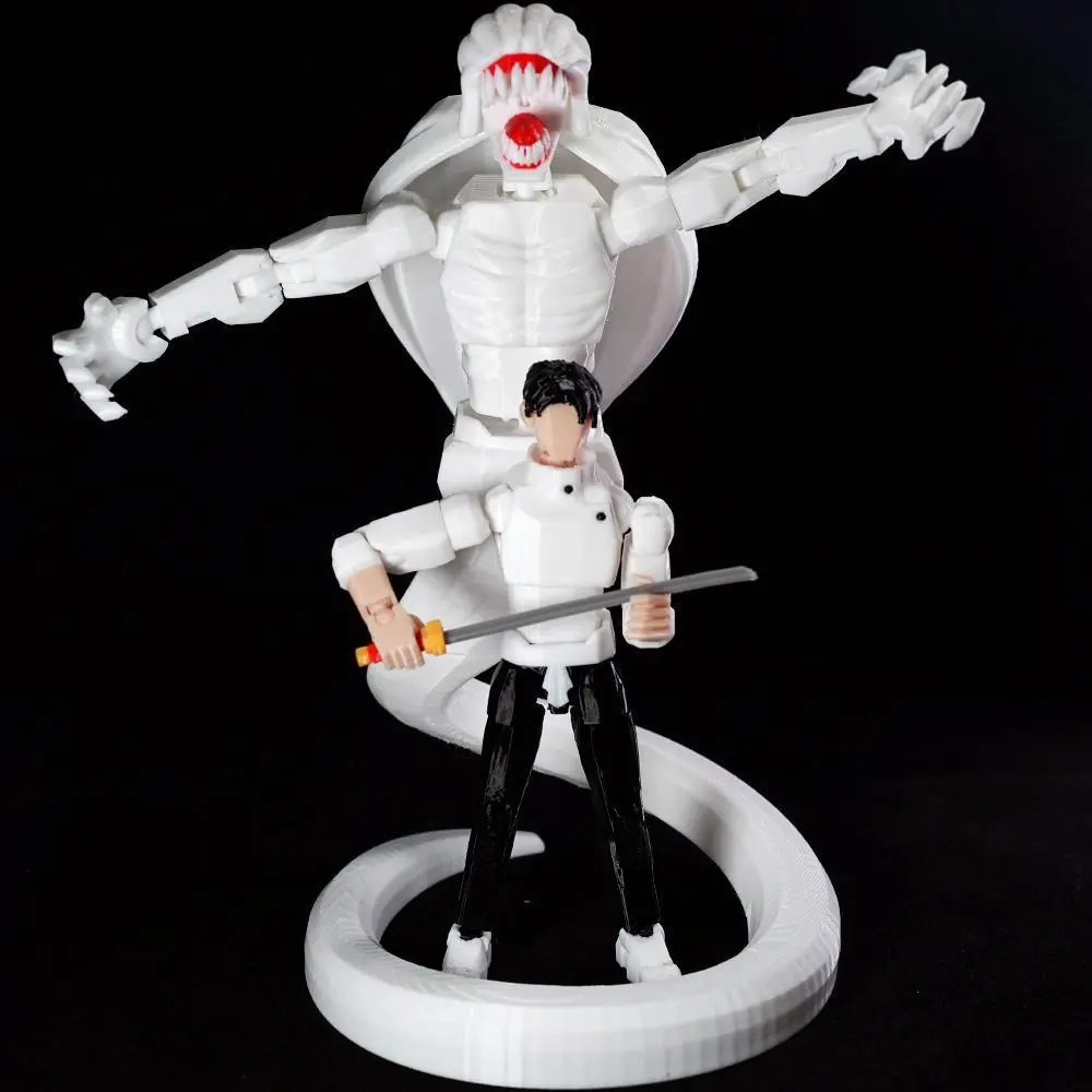 3D Printed Jujutsu Kaisen Model Toys Action Figures Gojo Satoru Anime Multi-Jointed Toys Ryomen Sukuna Mannequin Ornaments Gifts