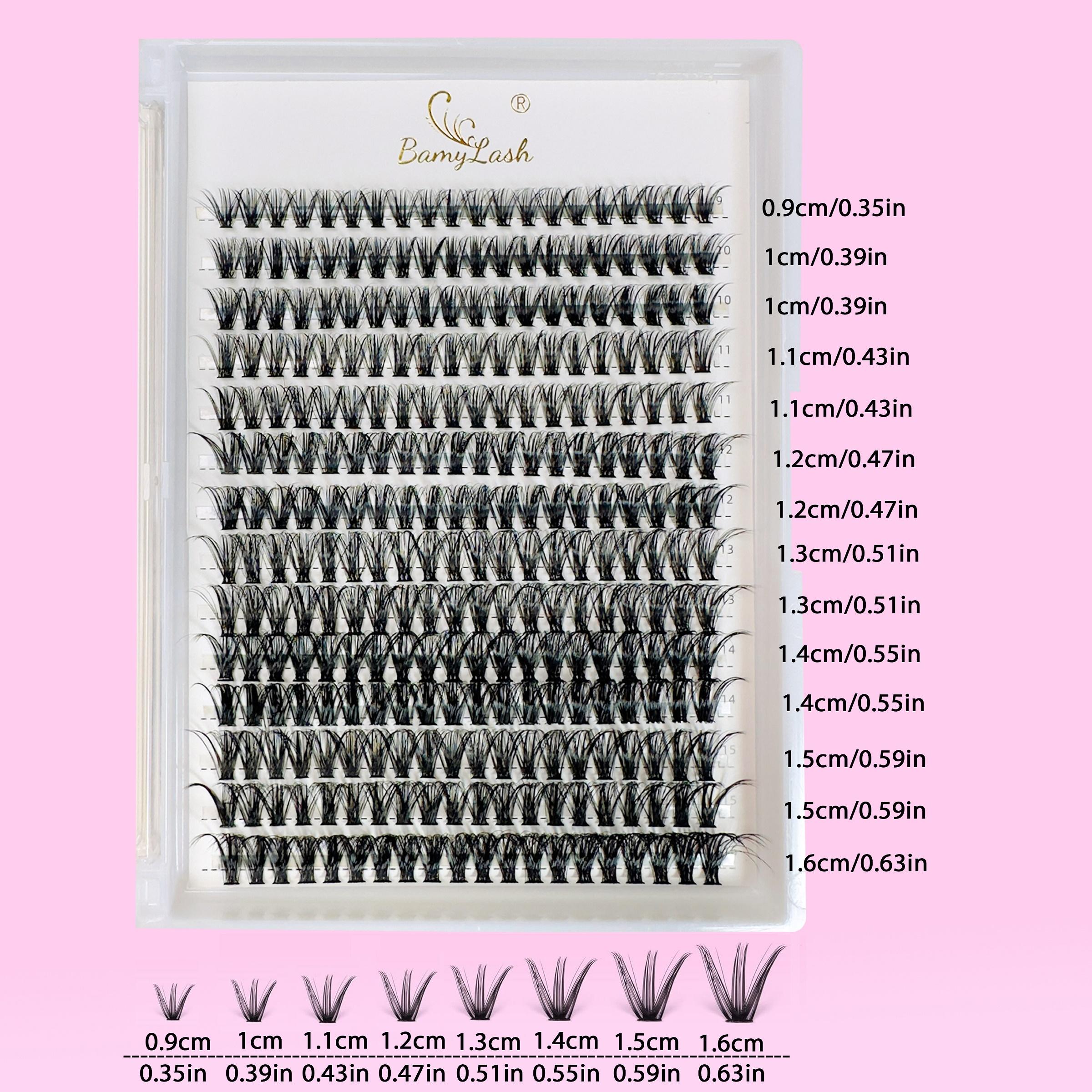 Daily Lash Extension Kit, DIY Eyelash Extensions, Easy Perfect Eye Makeup, Includes 3 Boxes High-Quality, Fluffy Eyelash Clusters 9-16mm Mix, Essential Beauty Gift for Women and Girls