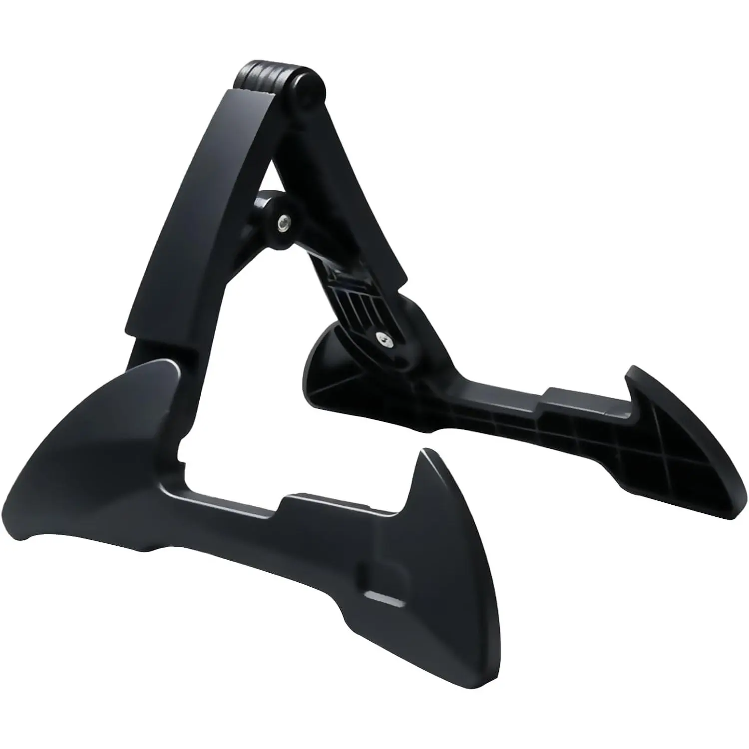 Folding Guitar Stand, Portable A-Frame Guitar Stand for Electric Acoustic Bass Ukulele, Adjustable Width, TPU Padding