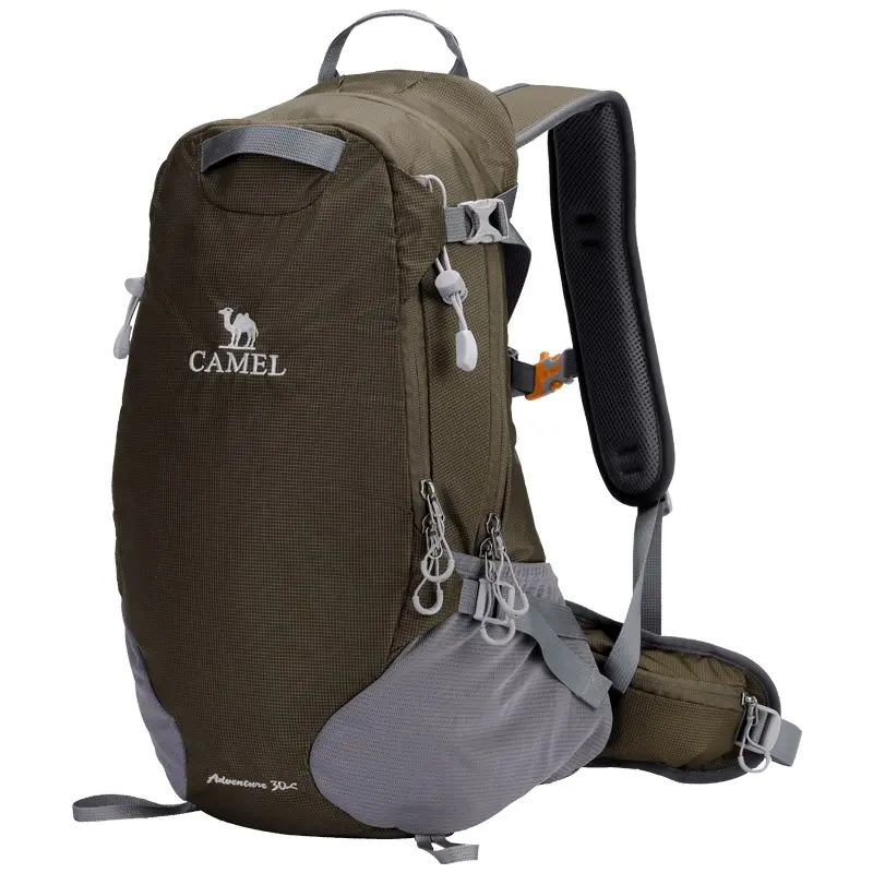 Camel 18L Waterproof Hiking Backpack for Men and Women – Outdoor Sports Travel Backpack in Nylon Multicolor