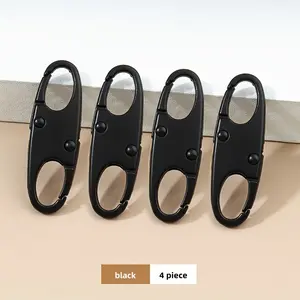 4 zipper clip anti-theft devices - keep zipper closed - replace zipper buckle