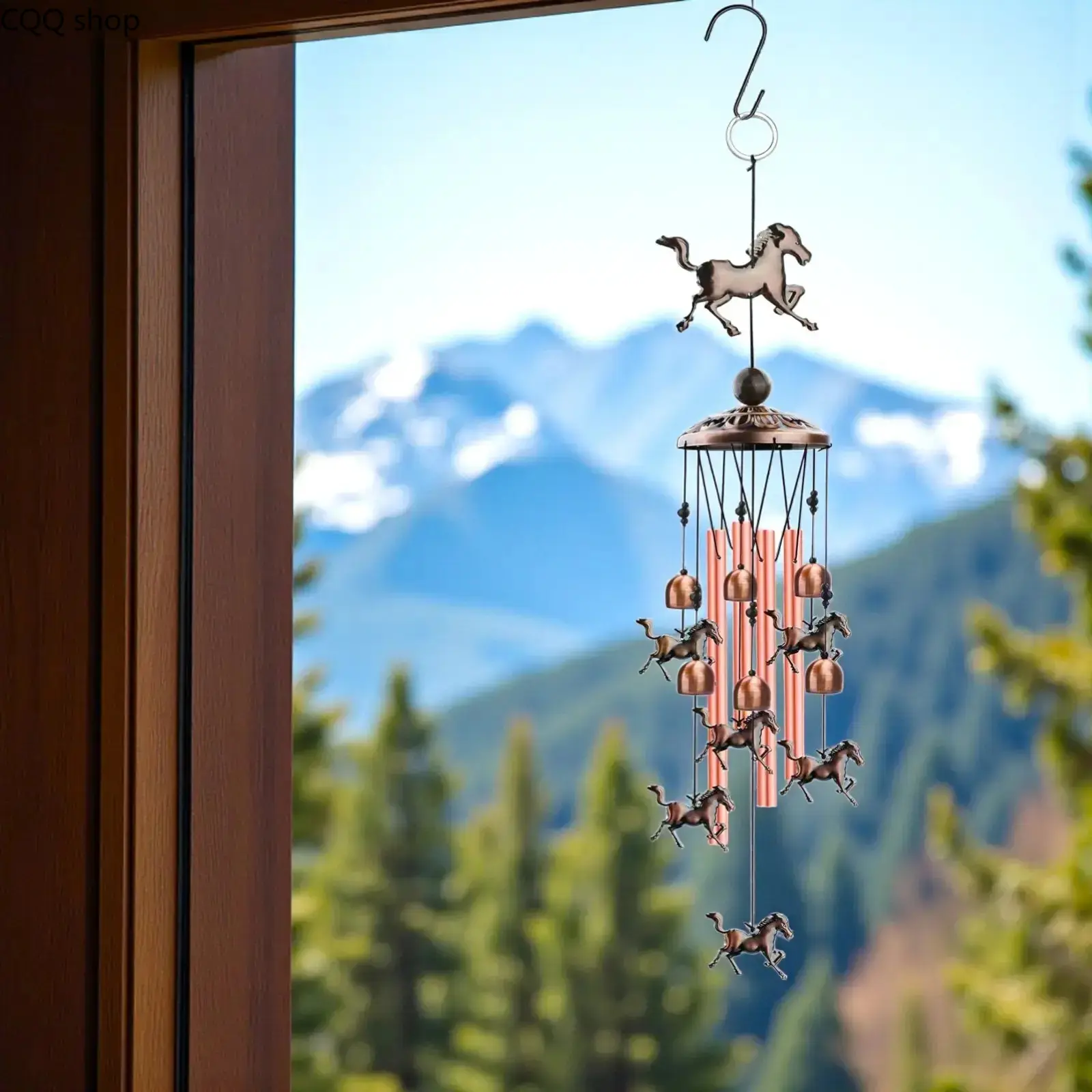 Aluminum Windchimes - Outdoor Weatherproof Hanging Windbells with Melodic Sound, Elegant Home Patio Ornament, Thoughtful Memorial Gift for Loved Ones